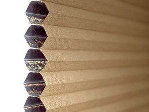Honeycomb blinds with thermal blockout