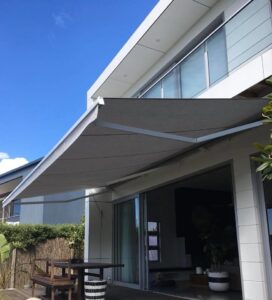 folding arm awning residential home Melbourne - Delux Blinds