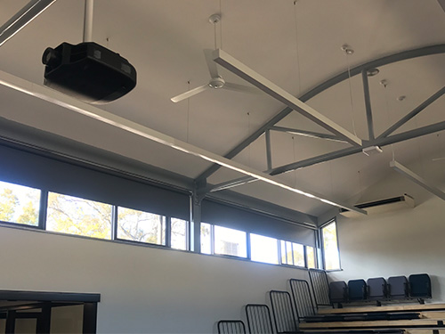 indoor blinds for Ivanhoe grammar lecture theatre