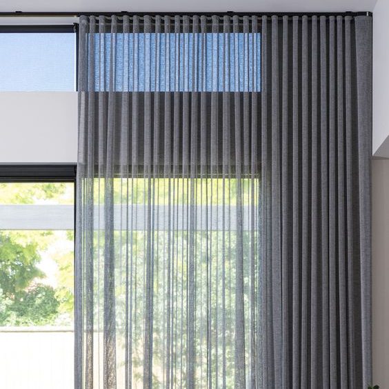 sheer curtains grey colour fabric aspect ratio 650 650