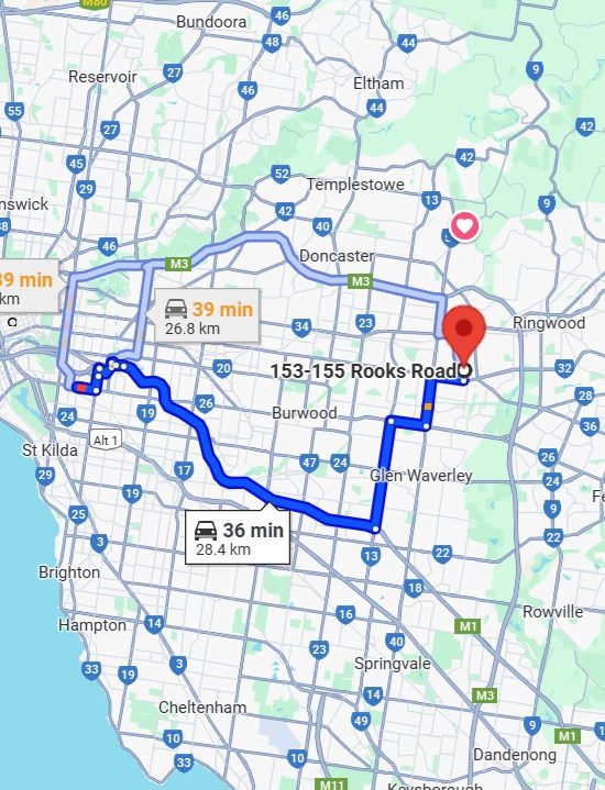 south yarra map aspect ratio 650 850