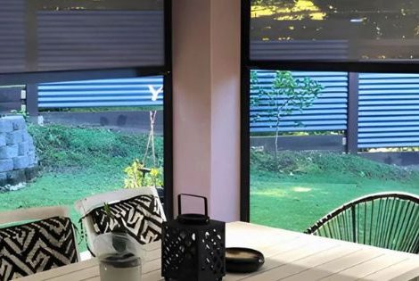 Outdoor blinds garden